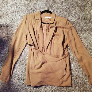 Lush Jacket/Blazer top Caramel